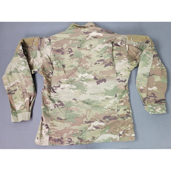 US Army Camo Combat Uniform Coat Air Assult Airborne Parachutist SSgt M Long - Picture 6 of 11